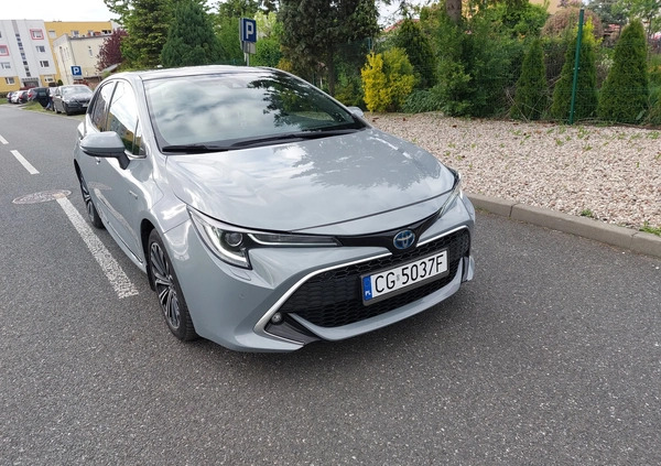Toyota Corolla cena 104900 przebieg: 22448, rok produkcji 2020 z Grudziądz małe 254